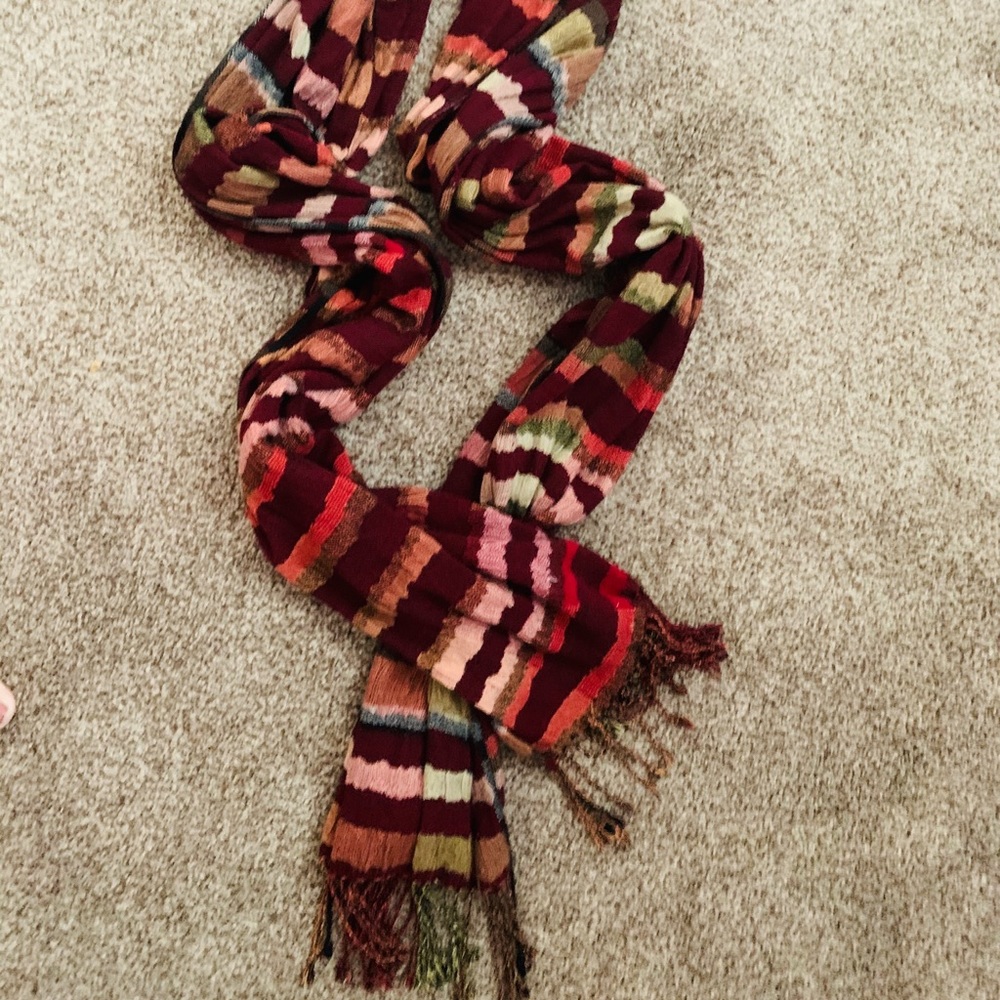 Multi colored scarf